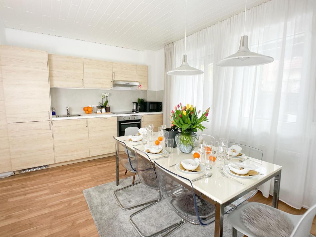 M-Style 01 Apartment Mit Terrasse Und Gasgrill, 24H Self-Check-In, Free Parking, Netflix Nürnberg Exteriör bild