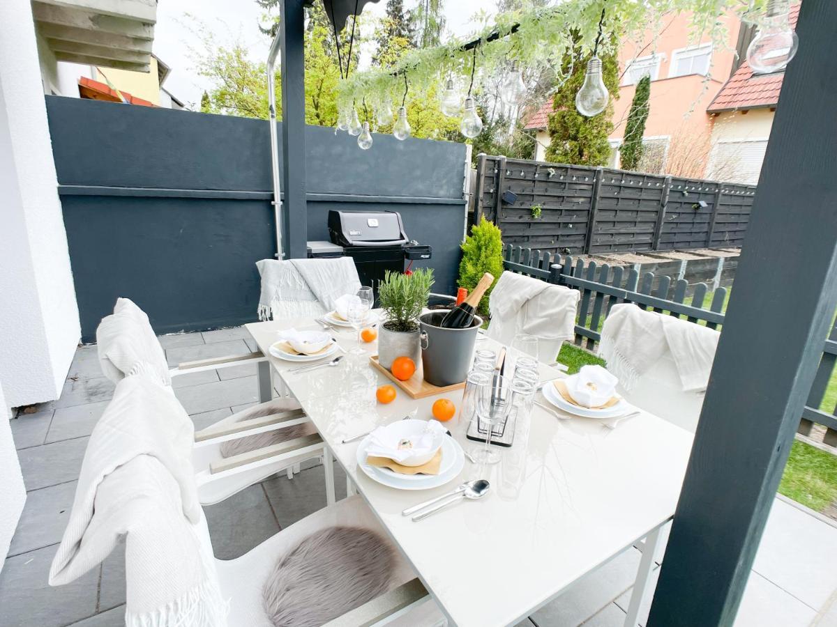 M-Style 01 Apartment Mit Terrasse Und Gasgrill, 24H Self-Check-In, Free Parking, Netflix Nürnberg Exteriör bild